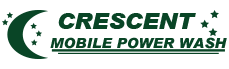 Crescent Mobile Power Wash logo-Expert Commercial Pressure Washing